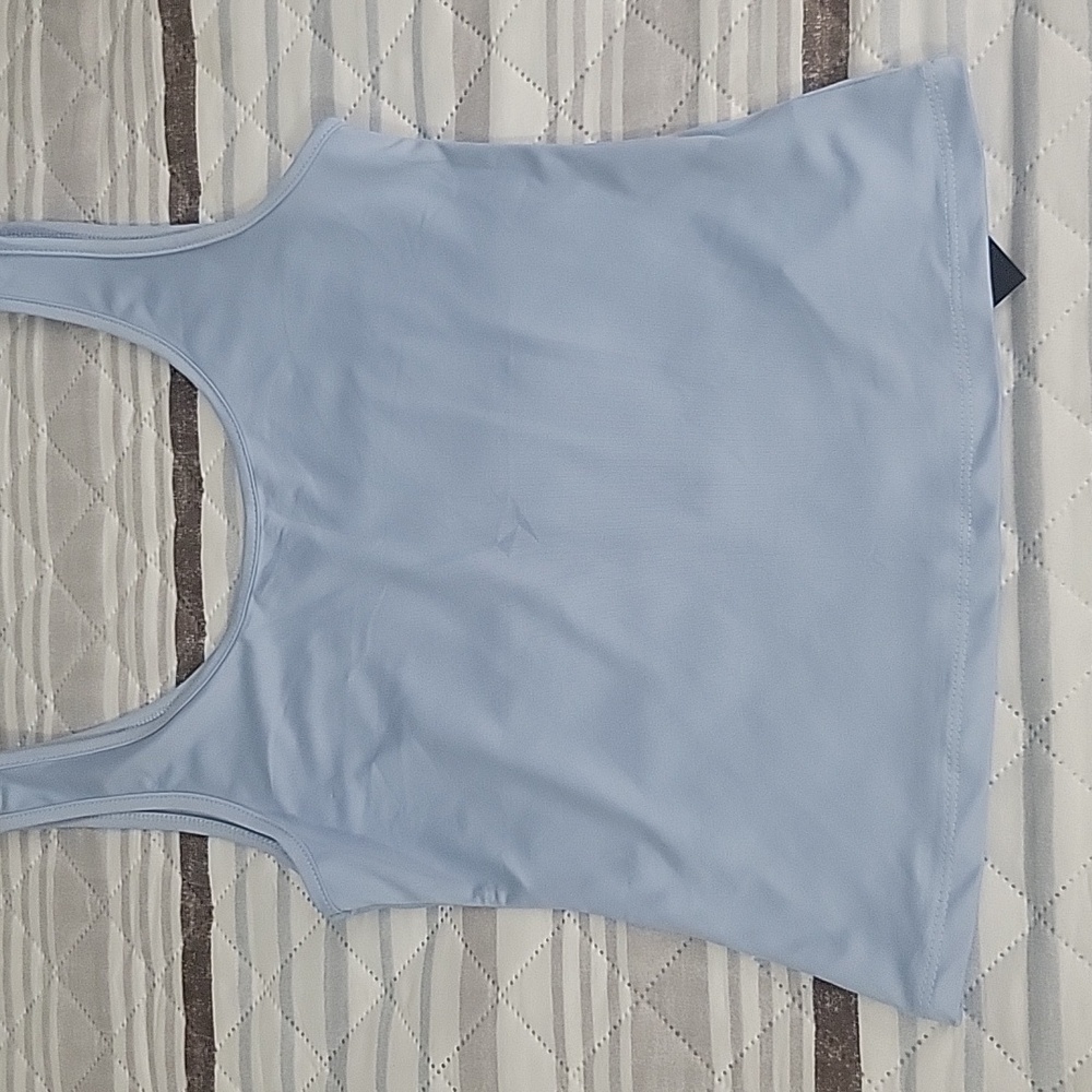 SHEIN Sky Blue Women's Tank Top